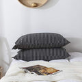 H HOUSEHOLD 100% Jersey Knit Cotton King Size Pillowcases Set of 2, Super Soft by HHOUSEHOLD