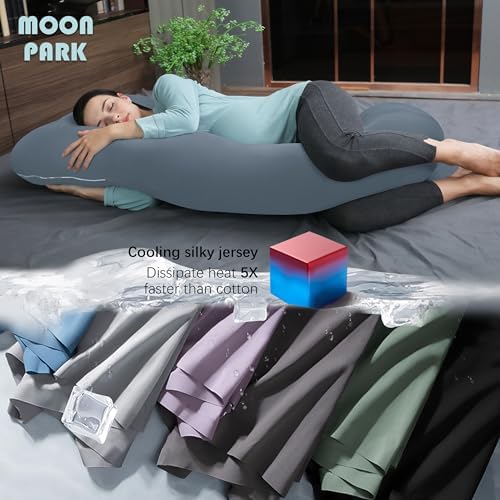 MOON PARK Pregnancy Pillows for Sleeping - Image 3