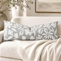BlissBlush Long Lumbar Pillow Cover 14x36 by BlissBlush