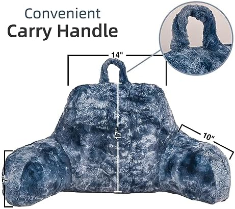 A Nice Night Navy Reading Pillow - Image 2