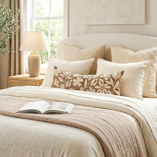 BlissBlush 14x36 Lumbar Pillow Cover - Image 3