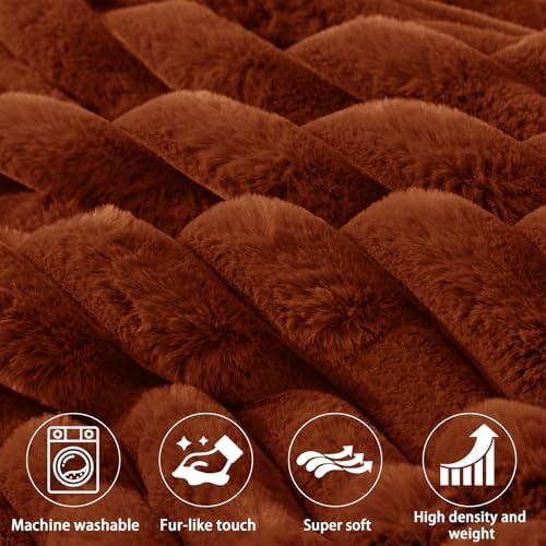 Rycwola Faux Fur Headboard Pillow - Image 4