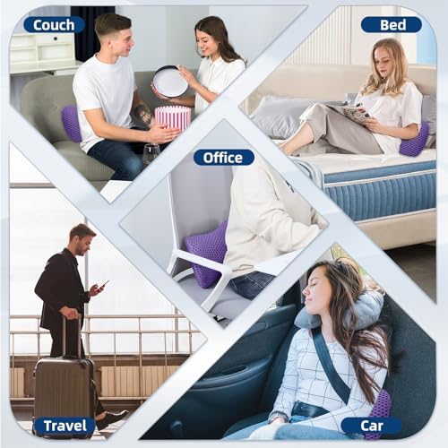 Lumbar Pillow, Memory Foam Lumbar Support Pillow - Image 7