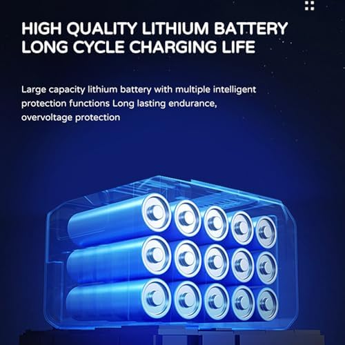 Ocean Wave Projector Light, Rechargeable Shower Light Ocean Lamp 16 Color - Image 5