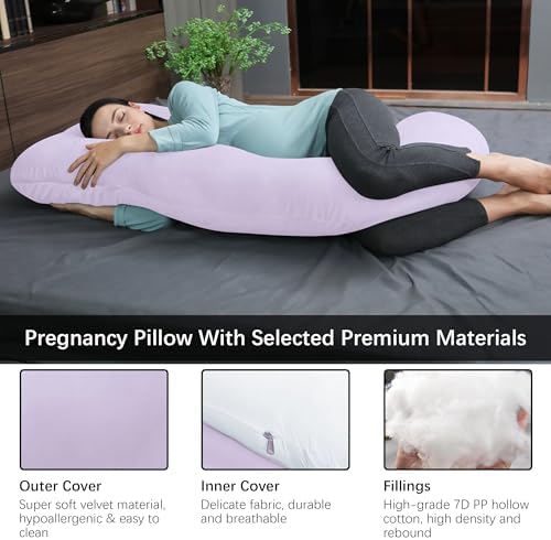 MOON PARK Pregnancy Pillows for Sleeping - Image 3