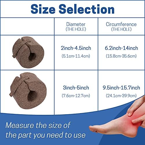 Foot Elevation Pillow Ankle Heel Protector Wedge Foot Support Cushion - Image 5