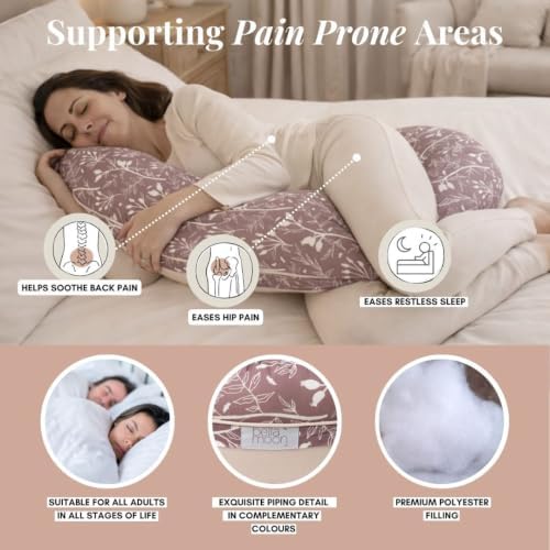 BellaMoon C Shaped Pregnancy Pillow - Image 3