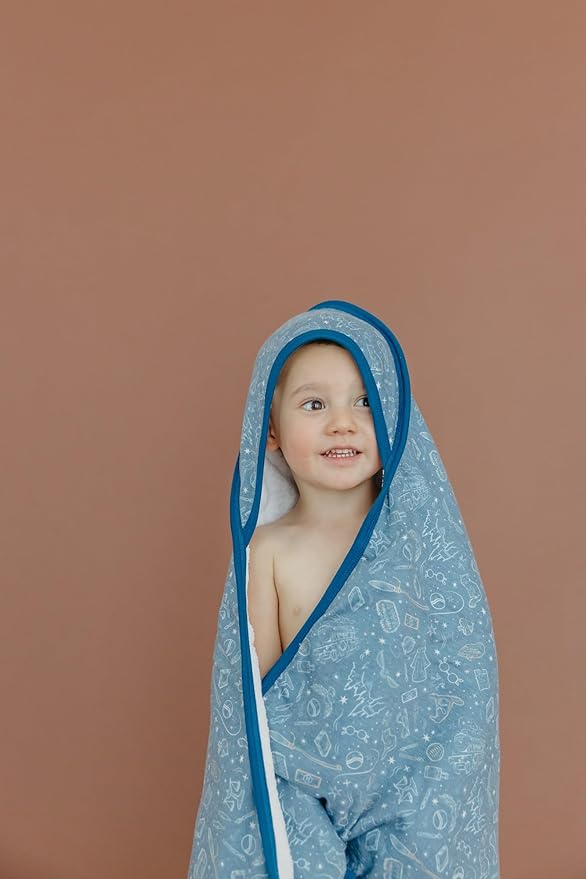 Copper Pearl Hooded Bath Towels Premium Knit/Terry Cloth Baby Towels with Hood, Pockets, and Cool Designs - Great to Gift and Make Bath Time Fun - Baby Bath Towel, Hogwarts™