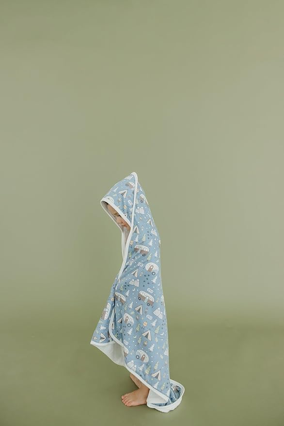Copper Pearl Hooded Bath Towels Premium Knit/Terry Cloth Baby Towels with Hood, Pockets, and Cool Designs - Great to Gift and Make Bath Time Fun - Baby Bath Towel, Bridger