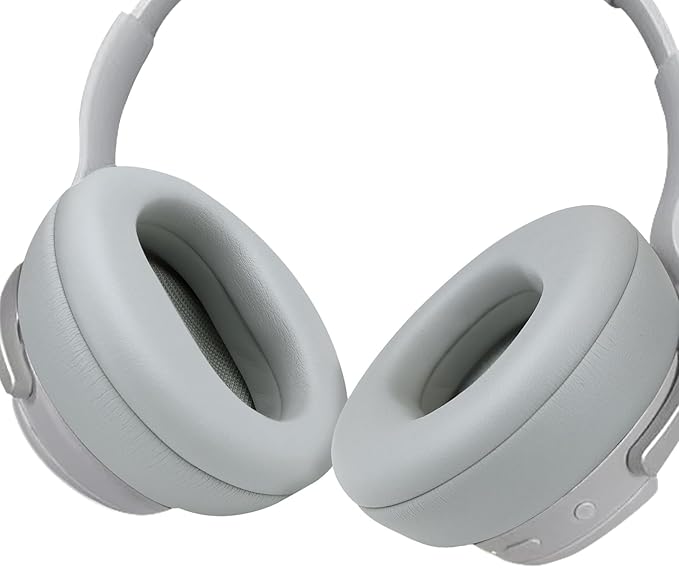 Replacement Earpads for Microsoft Surface Headphones 1 2 Wireless Noise Cancellation Headsets,Ear Pads Cushions with High-Density Noise Isolation Foam,Soft Protein Leather-Grey