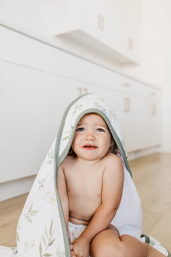 Copper Pearl Premium Knit Hooded Towel in Haven