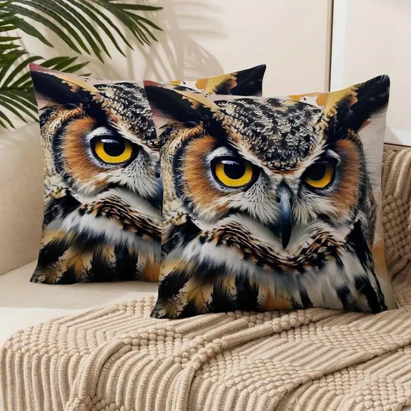 2pcs Decorative Throw Pillow Cover by Unknown