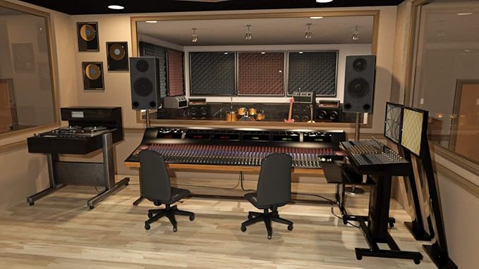 100 Pack Acoustic Panels 1 X 12 X 12 Inches - Acoustic Foam Studio Foam Wedges High Density Panels Soundproof Wedges Charcoal …