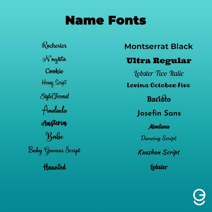 CRYPTONITE Personalized Name & Initial Sticker for Tumblers | Customized Stickers for Your Car | Custom Sticker for Your Laptop | Custom Decal for Bottle (D. Name & Initial Sticker)