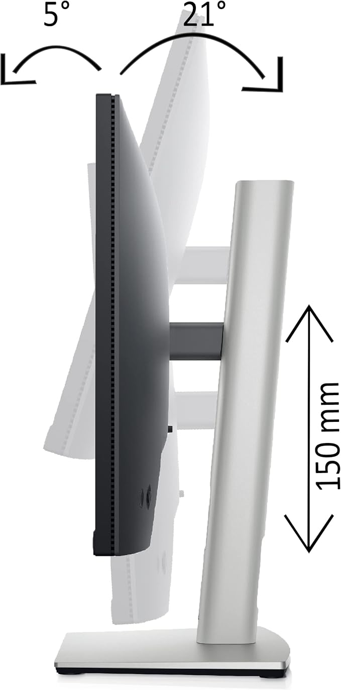 Dell 24 inch Monitor, P2425H Full HD 1080p Computer Monitor, Anti Glare 16:9 IPS Computer Screen, LCD 60Hz Monitor with Slim Design for Home and Office with Mouse Pad Incl