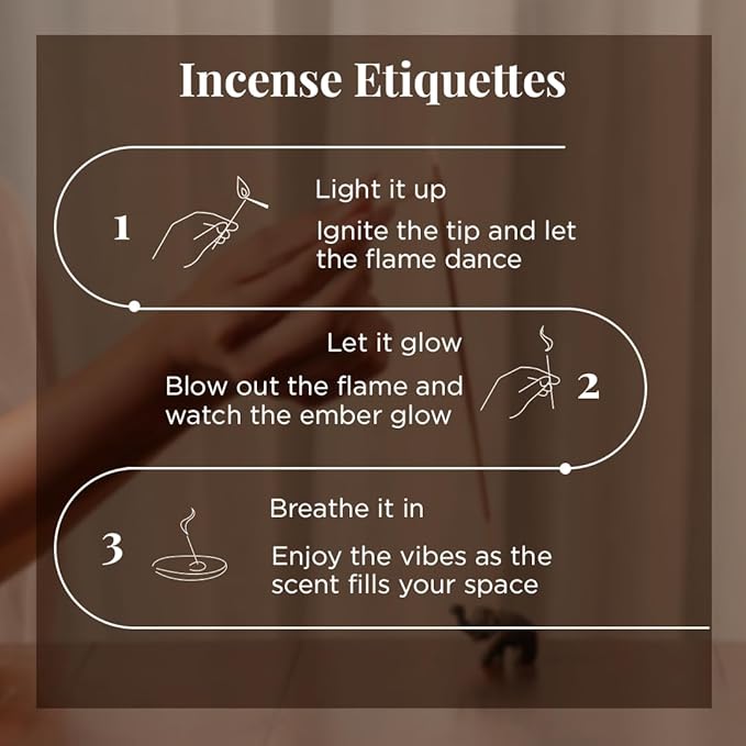 Folkulture Oud Incense Sticks | Set of 100 Insence-Sticks with Holder for Relaxation | Aqua Oudh Incense | Organic, Slow Burning & Non Toxic Inscents for Meditation | Oudh