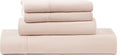 UGG Full XL Sheet Set 4-Piece Luxury Cooling Sheets Deep Pockets Premium Bedding with 2 Pillow Shams Machine Washable, for Dorm Essentials & College Bedding, Full XL, Shell Pink (Hedi)