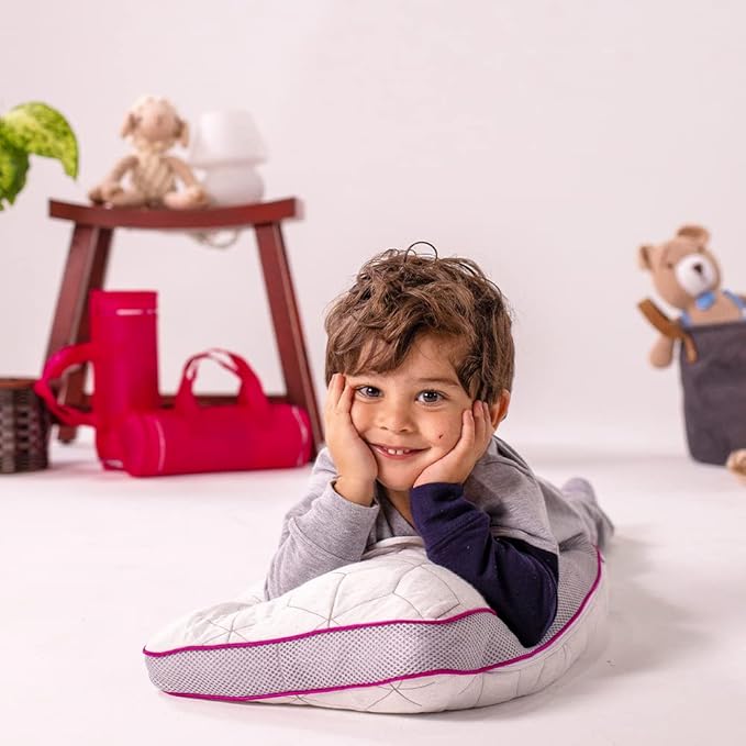 IWS I WANNA SLEEP Adjustable Cooling Pillow, Neck Support, Bed Pillows for Sleeping, Gel Cross Cut Memory Foam, Side Sleepers, Snow® Pillow (1, Mini)