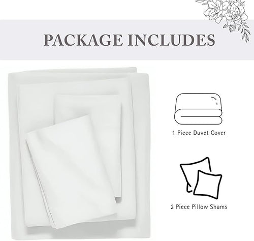 1000 Thread Count Oversized King Duvet Cover Set 100% Egyptian Cotton True Luxury Hotel Quality 1 Duvet Cover with 2 Pillow Sham - 3 PC Comforter Cover with Zipper Closure (Elephant Grey)
