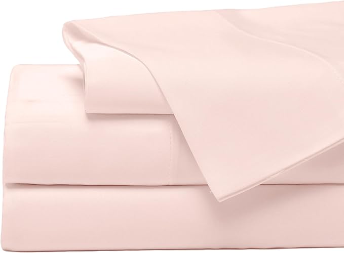 Cozy Earth Luxury Bed Sheet Set - 100% Viscose from Bamboo Fabric, Ultra-Soft & Breathable, Fits Regular & Deep Pocket Mattresses up to 20" - 4 Pieces Queen Sheet Set - Peony