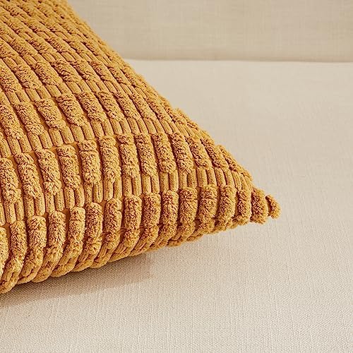 Fancy Homi 4 Packs Decorative Throw Pillow Covers - Image 4