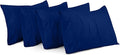 Utopia Bedding Queen Pillow Cases - 4 Pack - Envelope Closure - Soft Brushed Microfiber Fabric - Shrinkage and Fade Resistant Pillow Covers Queen Size 20 X 30 Inches (Queen, Royal Blue)