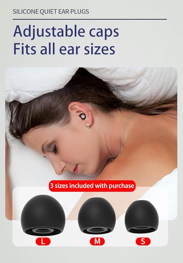 6 Pairs Soft Silicone Earplugs Reusable Noise-Reducing for Concerts, Sleep, Focus, Travel, Adjustable Size 28dB (SNR) Noise Reduction Pink