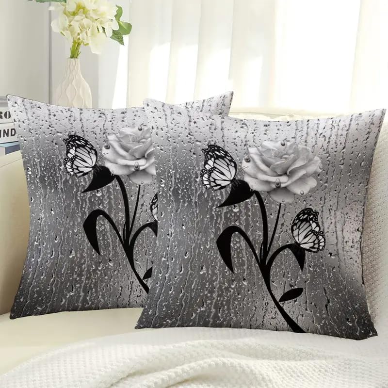 2pcs Elegant Decorative Throw Pillow Cover - Image 6