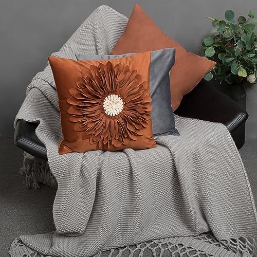OiseauVoler 3D Flower Decorative Throw Pillow Covers - Image 7