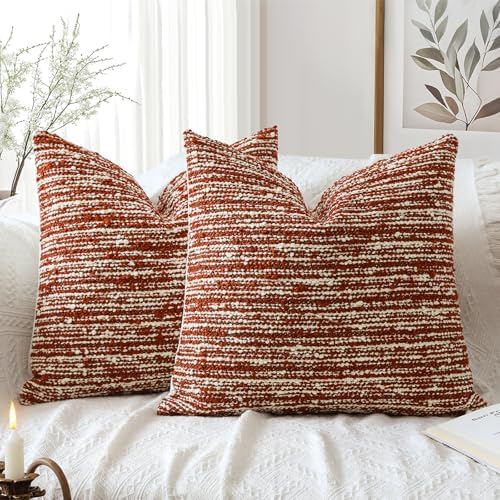 Artscope Throw Pillow Cover 18x18 Inch Set of 2 Super Thick Pillow Cover by Artscope