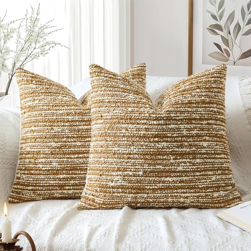 Artscope Throw Pillow Cover 18x18 Inch Set of 2 Super Thick Pillow Cover by Artscope