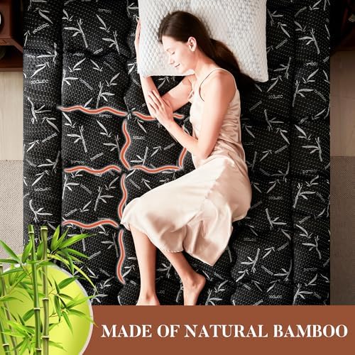 PRIMESOFT Full Size Mattress Topper, Thick Pillow Top Mattress Pad，Up to 23 - Image 2