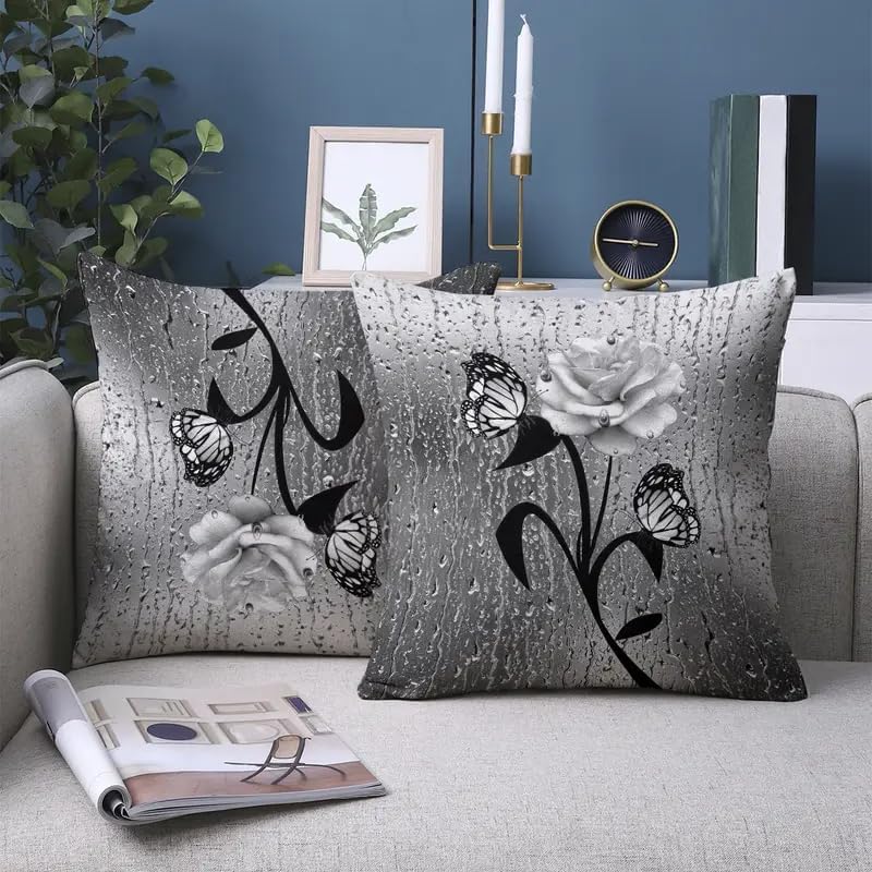 2pcs Elegant Decorative Throw Pillow Cover - Image 4