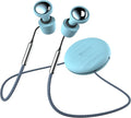Ear Plugs for Sleeping and Concerts with Cord, Anti-Loss Reusable Earplugs, Ultra-Comfy Earplugs, 45dB Noise Reducing, Hearing Protection for Travel & Focus, 7 Pair Silicone & Foam Eartips, Blue