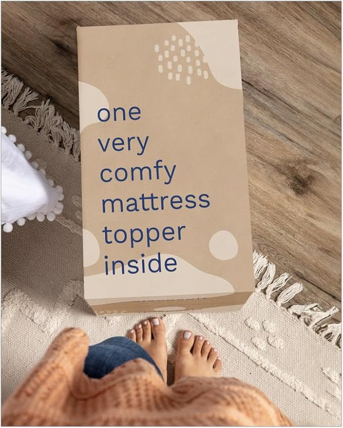 ViscoSoft Memory Foam Mattress Topper | Select High Density Ventilated Mattress Pad - Premium Removable Rayon Cover 2 Inch - Full