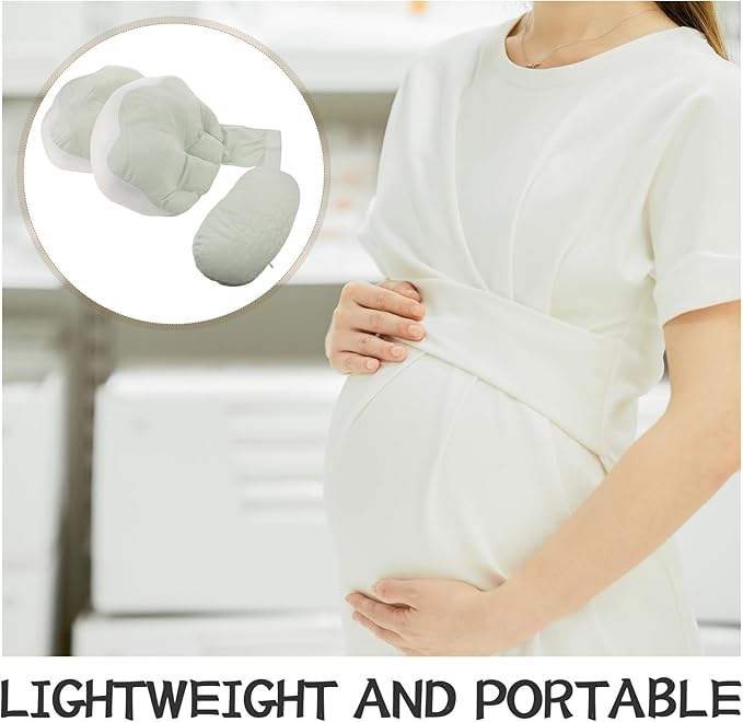 Pregnancy Pillow for Women: Maternity Back and Belly Support Adjustable & Comfortable - Cozy Waist Pillow Side Sleeping Maternity Cushion for Sleeping Nursing