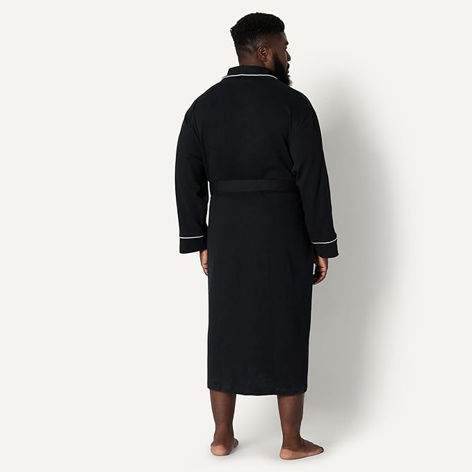 Amazon Essentials Mens Lightweight Waffle Bathrobe (Available in Big & Tall)