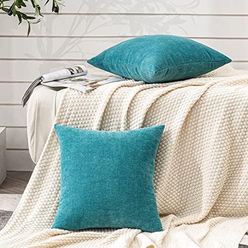 GAWAMAY Decorative Square Throw Pillow Covers 18"x18" Inch Set of 2, Super Soft - Image 5