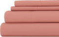 Linen Market Twin XL Bed Sheets - Cooling & Soft - Deep Pocket Fits 16" Thick Beds - 4 Piece Set (Clay)