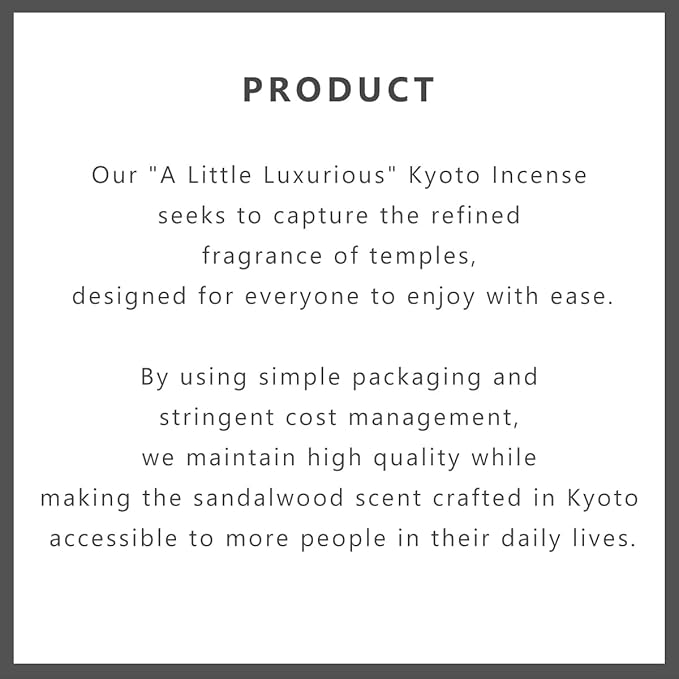 Kyoto Hinoki Incense Sticks - Japanese Temple Aroma, Ideal for Relaxation & Meditation, Approx. 60 Sticks (0.044 Pounds) - Premium Quality Incense for Spiritual & Home Use Nagomikobo