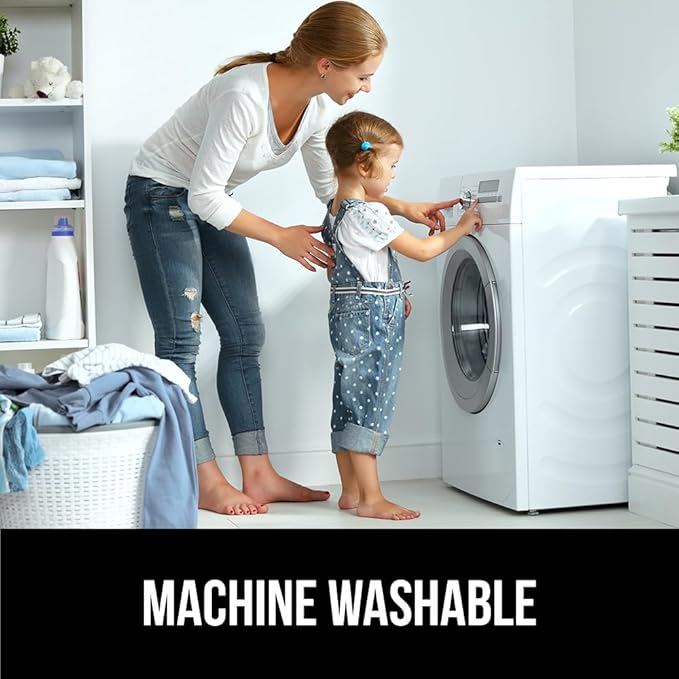 GORILLA GRIP Memory Foam Bath Rugs, Soft Absorbent Velvet Bathroom Mats, Durable Dots on Underside, Machine Washable Bathmat, Carpet Rug Room Decor for Shower Floor, 30x20 Mat, Navy Blue