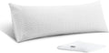 Firm Body Pillow 1.5cm Cubies Memory Foam – Pain Relief & Sleeping & Supportive – with Cooling Cover Hug Pillows 20 x 54 inches