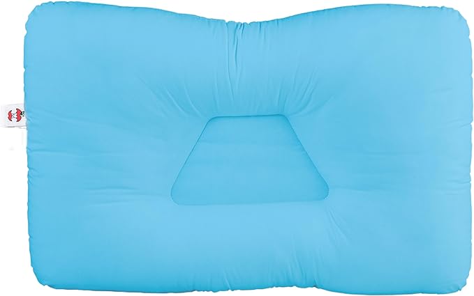 Core Products Tri-Core Cervical Support Pillow – Firm Orthopedic Neck Pillow for Pain Relief, Great Gift for Back and Side Sleepers – Ergonomic Contour Pillow – Assembled in USA, Full Size