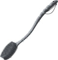 Long Handle Back Scrubber for Shower - 19 inch Extended Reach Silicone Body Brush - Avilana Bath Scrubber Extended Reach Tool - Easy Grip Body Wash Brush Gift