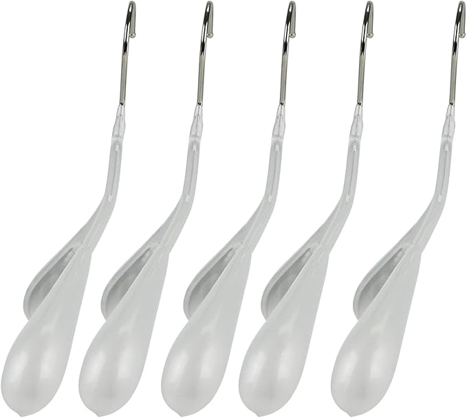 Mawa by Reston Lloyd BodyForm Series Non-Slip Space-Saving Clothes Hanger for Jackets, Suits and Coats, 16-1/2", Style 42/L, White, Set of 2