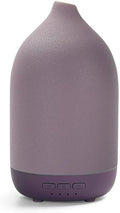 Essential Oil Diffusers, Aromatherapy Diffuser for Essential Oils, 100ml Ceramic Oil Diffusers for Large Room - 5 Timers, Warm Ambient Light, Auto-Off