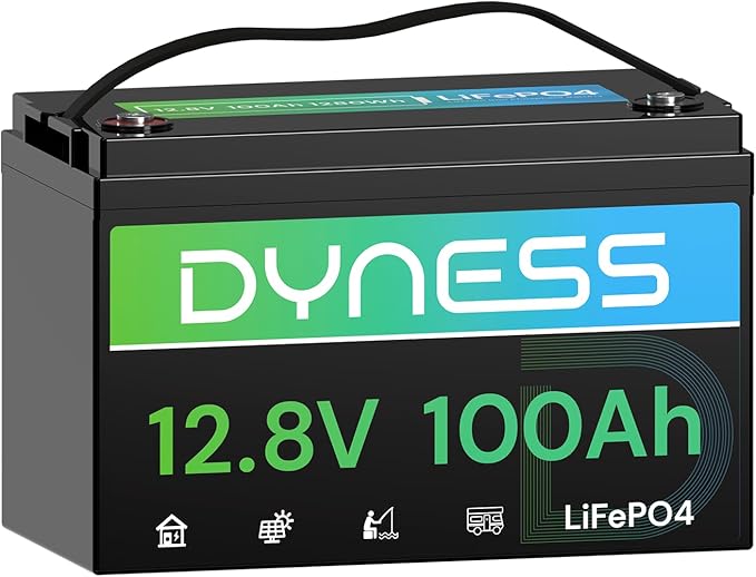 12V 100Ah LiFePO4 Lithium Battery BCI Group 31 with Low-Temp Protection, A+ Grade Cell Built-in 100A BMS, 12.8 Volt Lithium Battery Perfect for RV, Solar System, Off-Grid, Home Energy Storage