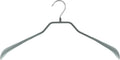 Mawa by Reston Lloyd BodyForm Series Non-Slip Space-Saving Clothes Hanger for Jackets, Suits & Coats, 16-1/2", Style 42/L, 1-Each, Silver