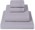 Mellanni Twin Sheet Set - 4-Piece Iconic Collection Bedding, (Including 2 Pillowcases), 16-Inch Deep Pocket, Easy Care, Extra Soft, Cooling Sheets, Brushed Microfiber - Lavender
