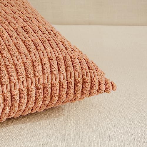 Fancy Homi 4 Packs Decorative Throw Pillow Covers - Image 4